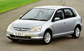Honda Civic VII 1.6 16V VTEC 110KM Benzyna+LPG